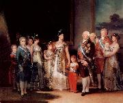 Francisco Goya The Family of Charles oil painting on canvas